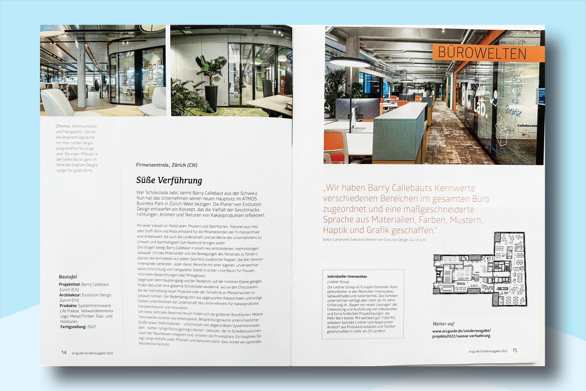 arcguide features Barry Callebaut