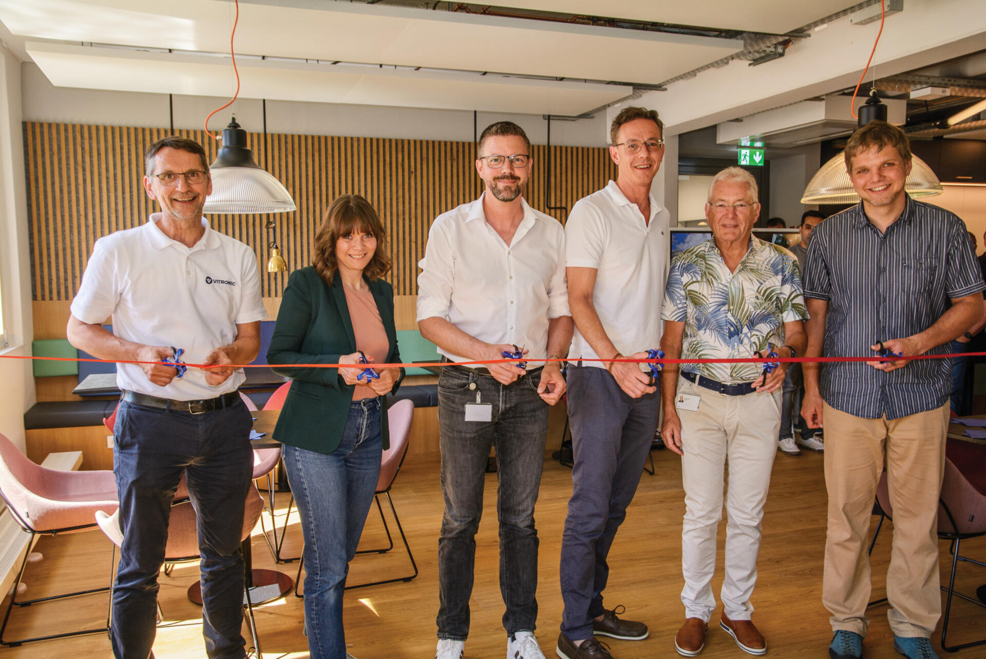 Vitronic opening ceremony