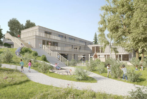 Architectural proposal for a kindergarten