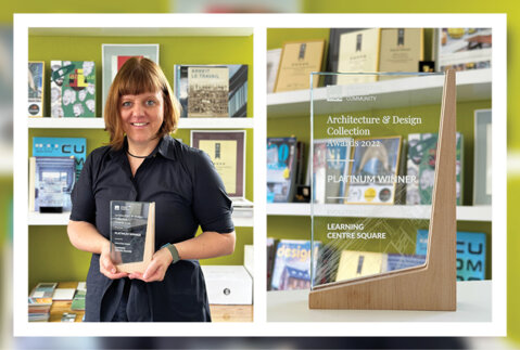 Evolution receives the Architecture & Design Collection Awards trophy