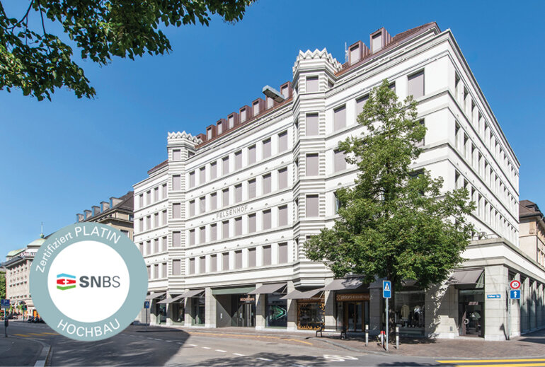 Felsenhof building receives SNBS Platinum certification