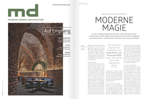 Modern Magic – Design magazine MD features JED