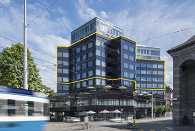 New workplace project in the FIFA Museum building in Zurich Enge