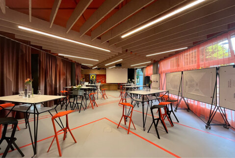 The opening of the Raiffeisen’s Design Thinking workshop