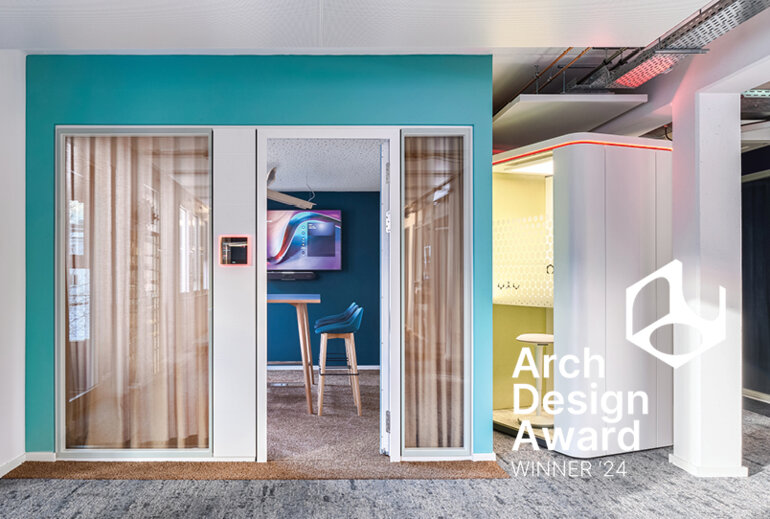 Vitronic offices win the silver Arch Design Award