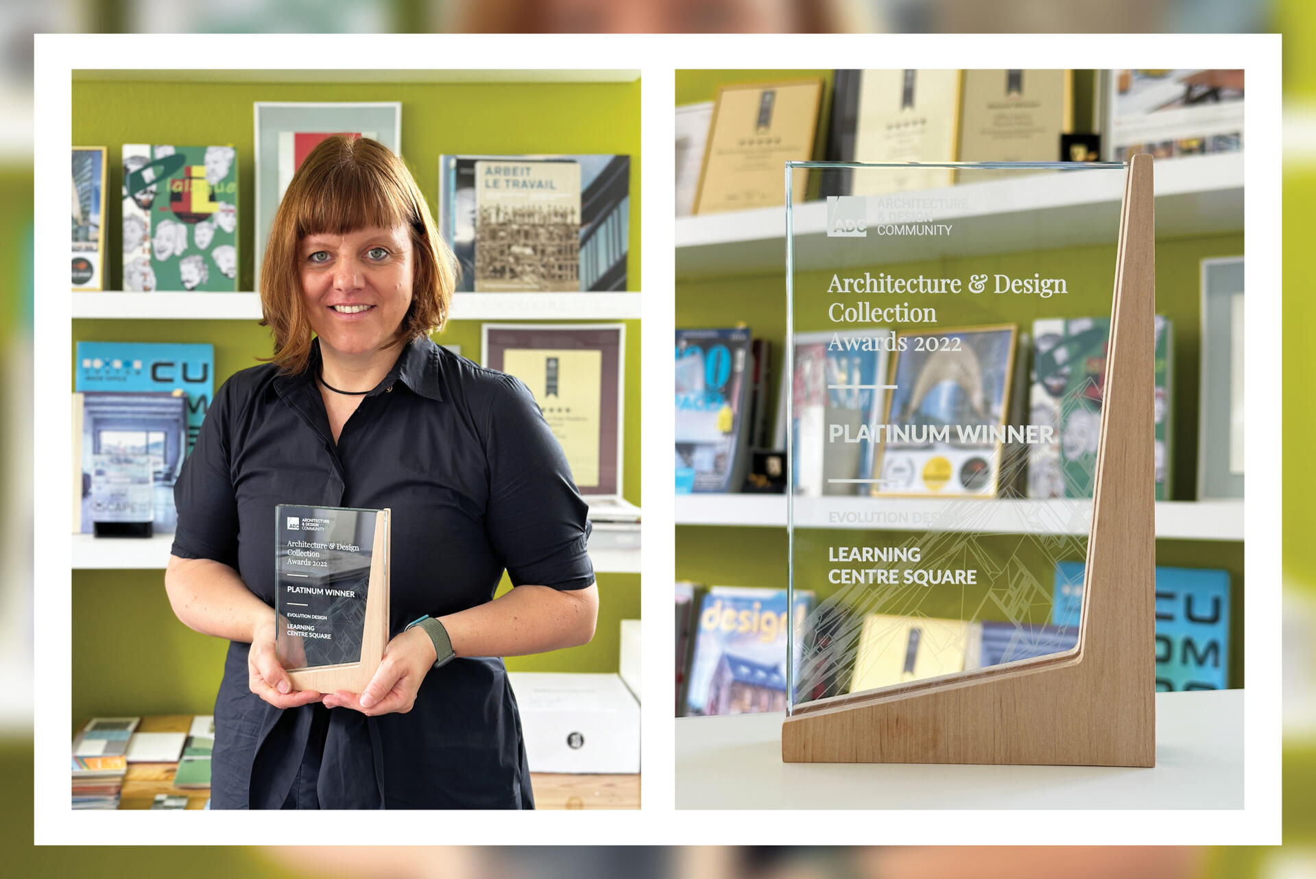 Carolin with Trophy Featured Image