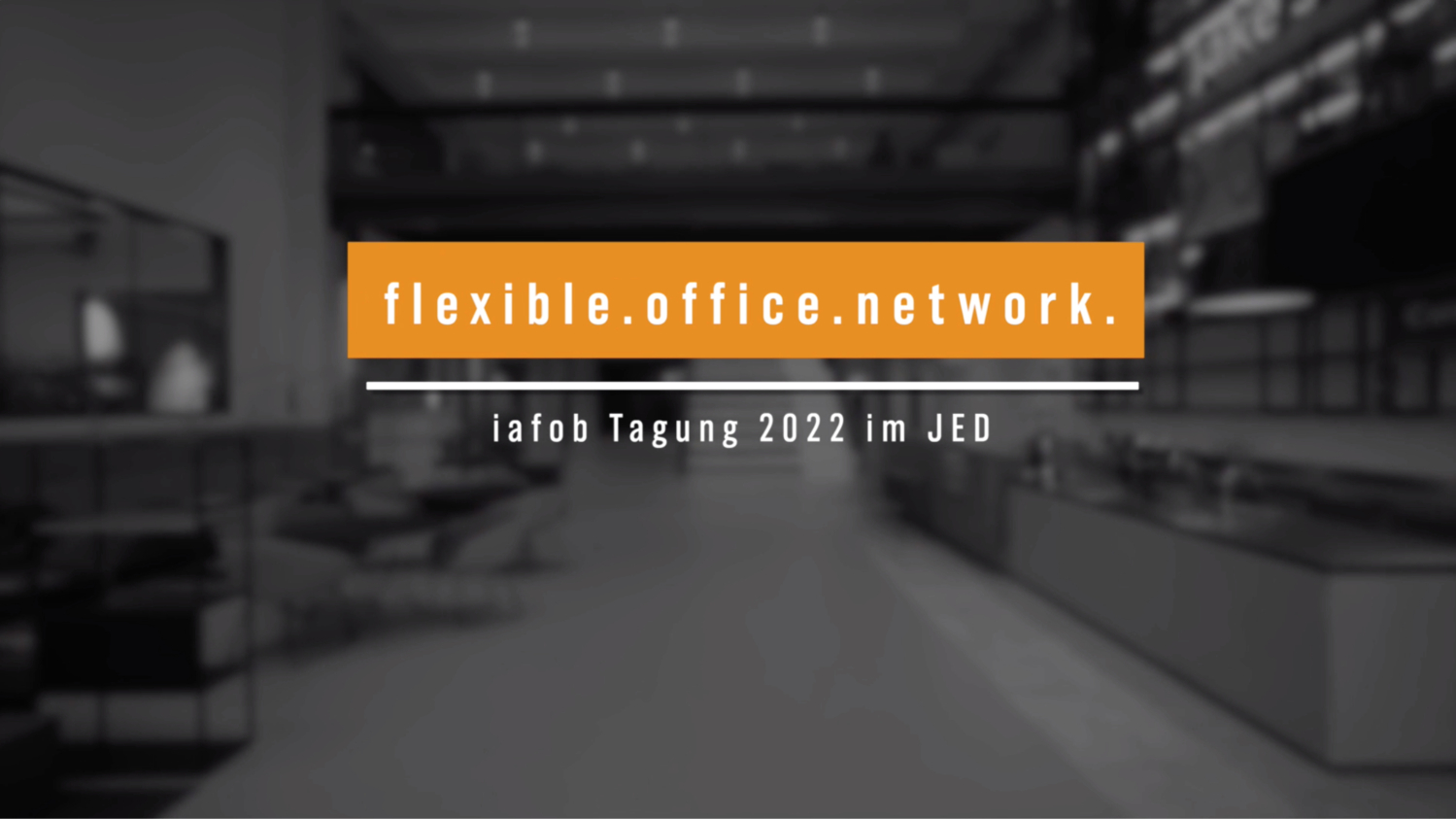 flexible.office.network conference at JED